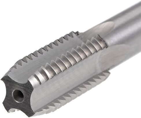uxcell Machine Tap 5/8-11 BSW Thread Pitch H2 4 Straight Flutes High Speed Steel Screw Taps Threading Tapping Tool in Saudi Arabia