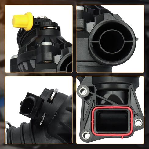 BRTEC Engine Coolant Thermostat Housing 2012-2018 for Mercedes-Benz C300 E350 E400 GLE350 GLK350 ML350 SLK350 in Saudi Arabia