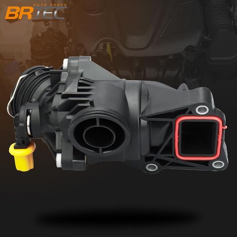 BRTEC Engine Coolant Thermostat Housing 2012-2018 for Mercedes-Benz C300 E350 E400 GLE350 GLK350 ML350 SLK350 in Saudi Arabia