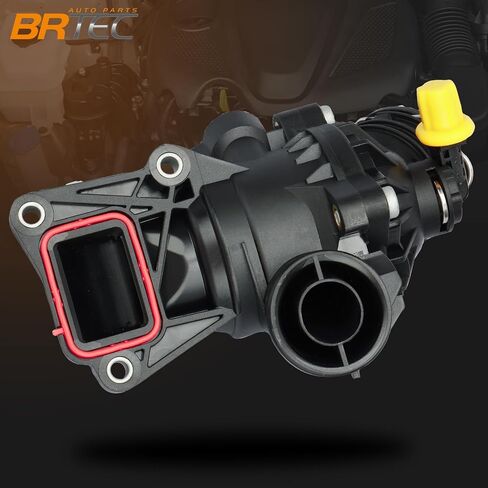 BRTEC Engine Coolant Thermostat Housing 2012-2018 for Mercedes-Benz C300 E350 E400 GLE350 GLK350 ML350 SLK350 in Saudi Arabia