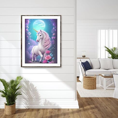 MXJSUA Diamond Art Painting Kits for Adults Beautiful Animal 5D Diamond Art Paint with Round Diamonds Full Drill Gem Art Painting Kit for Home Wall Decor (12x16inch/30x40cm) in Saudi Arabia