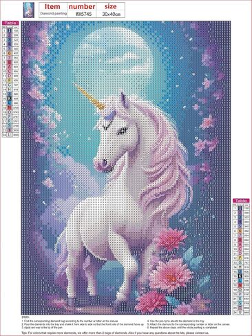 MXJSUA Diamond Art Painting Kits for Adults Beautiful Animal 5D Diamond Art Paint with Round Diamonds Full Drill Gem Art Painting Kit for Home Wall Decor (12x16inch/30x40cm) in Saudi Arabia