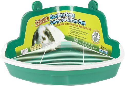 Ware Manufacturing Plastic Scatterless Lock-N-Litter Small Pet Pan (Colors May Vary) in Kuwait