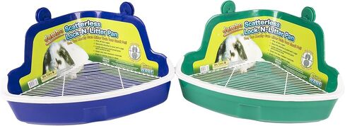 Ware Manufacturing Plastic Scatterless Lock-N-Litter Small Pet Pan (Colors May Vary) in Kuwait