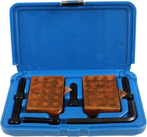 1-2-3 Blocks Matched Pair Hardened Steel 23 Holes (1x2x3) 123 Set with Screws & HEX Key Precision Ground Machinist Set Up Blocks in Saudi Arabia