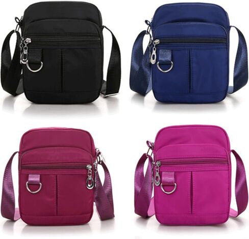 Small Messenger Bag Casual Shoulder Bag Chest Bag Travel Carry Bag, Small Crossbody Bag for Men Women in Saudi Arabia