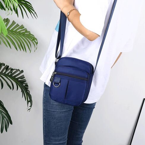 Small Messenger Bag Casual Shoulder Bag Chest Bag Travel Carry Bag, Small Crossbody Bag for Men Women in Saudi Arabia