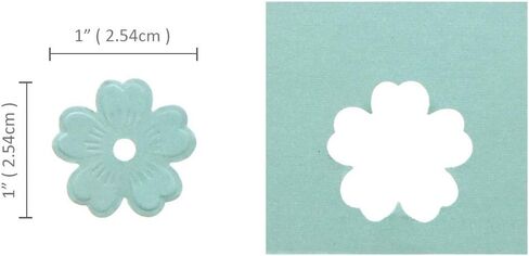 بيرا كرافت 1 بوصة زهرة 6 صورة ظلية ونقش خرامة (زهرة 6) in Kuwait