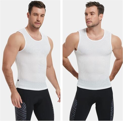 Santic Cycling Base Layer Mens Biking Tank Top Sleeveless Cycling Jersey Undershirt Vest Quick Dry Star in Kuwait