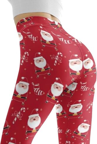 Women Yoga Pants High Waisted Tummy Control Soft Leggings Workout Leggings in Saudi Arabia