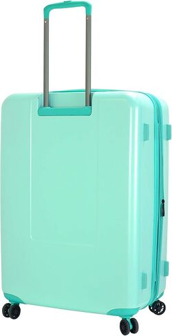 Italy Borgia Hardside 24 Inch Spinner Luggage, Aqua, One Size in Kuwait