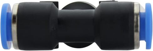Push to Connect Air Line Fittings Tube tee 1/4" Od Air Line Union 3 Ways Push Fit Fittings Tube Push Air Fitting Air Quick Connect Fittings (5 Pack tee) in Saudi Arabia