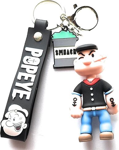 Popeye Keychain, Kids Keychain, Keychain for gift, Bag Pendant, car decoration in Saudi Arabia