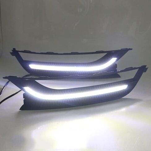 إطار مصباح الضباب LED DRL لسيارة Volkswagen VW Passat B7 2012 2013 2014 2015 المصد الأمامي للقيادة ضوء النهار الجري مع إشارة الانعطاف in Saudi Arabia
