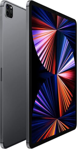 2021 Apple iPad Pro (12.9-inch, Wi‑Fi + Cellular, 256GB) - Space Gray (Renewed Premium) in Saudi Arabia