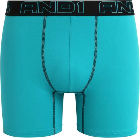 AND1 Men's Underwear – 12 Pack Super Soft Performance Boxer Briefs (S-3XL) in Kuwait