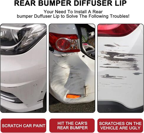 3 قطع من شفة المصد الخلفي مع ضوء الفرامل + مريلة الزاوية الخلفية استبدال أسود لامع لسيارة Honda Accord 10TH X Sedan (الرياضة والتجول) 2018-2022 in Kuwait