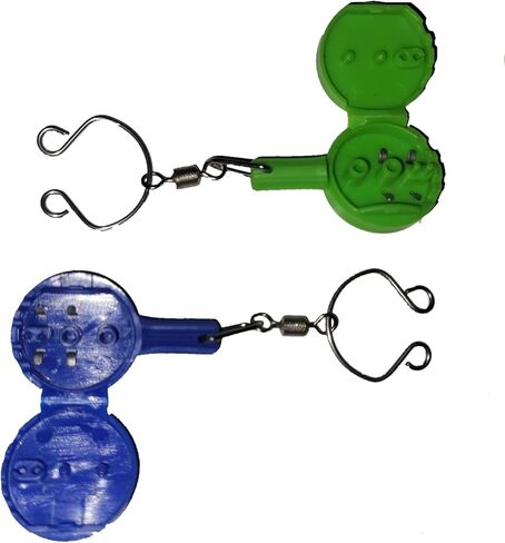 2PC Fishing Knot Tying Tool, Fishing line Cutter, Standard Size, Hook Covers, Lure Protection, Fishing Hook Holder. in Saudi Arabia