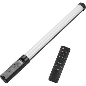 Handheld LED Tube Light Photography Fill in Light Lamp, Portable LED Light with Ultra Bright 3200K 5500K, Remote Control and Carry Bag for Vlog, Live Streaming, Product, and in Kuwait