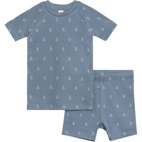 Colored Organics - Short Sleeve Organic Baby & Toddler Pajamas - 2-Piece Pj Set in Kuwait