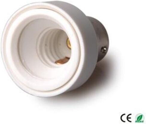 E-Simpo® 10-Pack BA15D to E12 Adapter,BA15D to E12 Lamp Base Converter,PBT, Z1088 in Kuwait