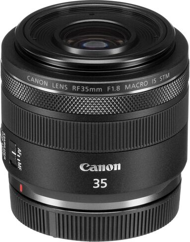 Canon RF 35mm f/1.8 Macro is STM Lens with UV Filter & Lens Cap Keeper (3 Items) in Saudi Arabia
