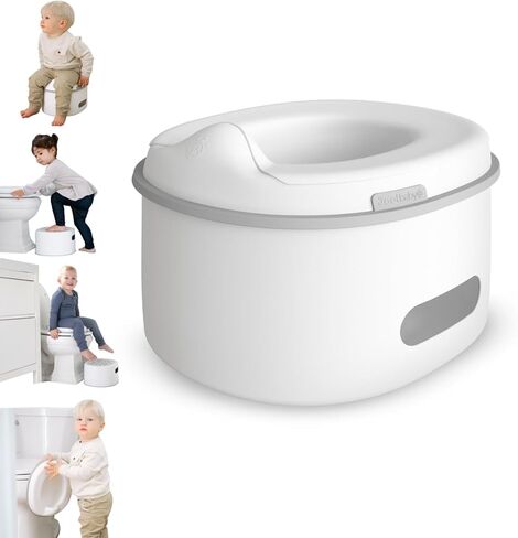 Jool Baby Milestone 4-in-1 Potty – Includes Toddler Potty Chair, Potty Training Seat, Step Stool & Urinal – Easy to Clean & Store in Kuwait