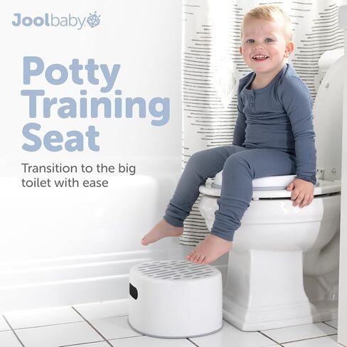 Jool Baby Milestone 4-in-1 Potty – Includes Toddler Potty Chair, Potty Training Seat, Step Stool & Urinal – Easy to Clean & Store in Kuwait