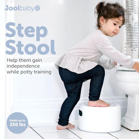 Jool Baby Milestone 4-in-1 Potty – Includes Toddler Potty Chair, Potty Training Seat, Step Stool & Urinal – Easy to Clean & Store in Kuwait