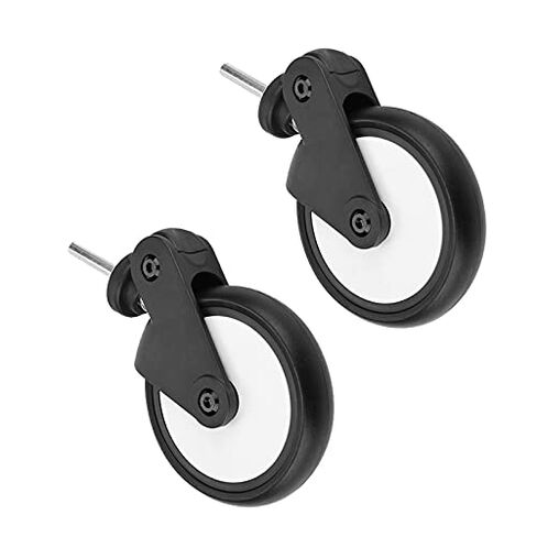 Stroller Wheels Replacement Universal, Baby Strollers Rubber Wheels Accessories for Yoya/Vovo Wheel Kids Carriage with Tools(Front Wheels) in Kuwait
