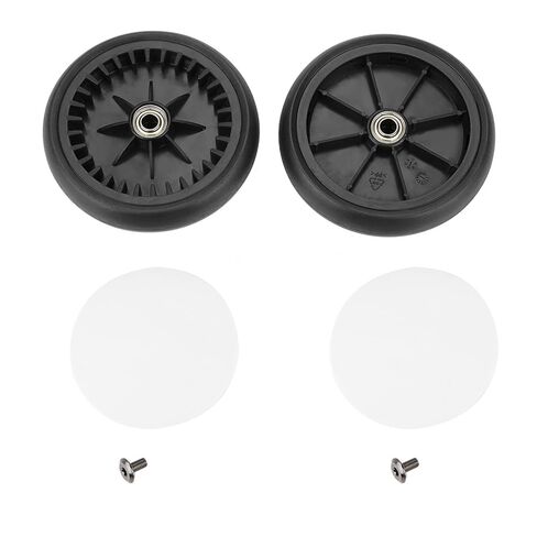 Baby Strollers Rubber Wheels, Replacement Baby Strollers Yoyo Rubber Front Back Wheels Accessories for Yoya Vovo Kids Carriage with Tools (A Pair of Rear Wheels) in Kuwait