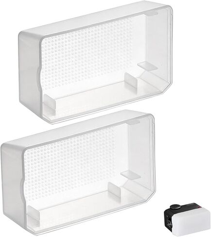 2 حزمة من ناشر الفلاش المتوافق مع Godox iT30 Pro، ناشر فلاش لـ Speedlight، Softbox للإضاءة الناعمة المتساوية، سهل التركيب، مثالي للتصوير الفوتوغرافي الداخلي والخارجي لمنتج الصور in Kuwait