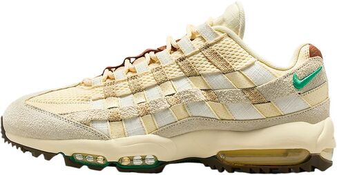 Nike Air Max 95 Golf 'Waste Management Open' Shoes (IB6895-100, Coconut Milk/Sail/Summit White/Stadium Green) in Kuwait
