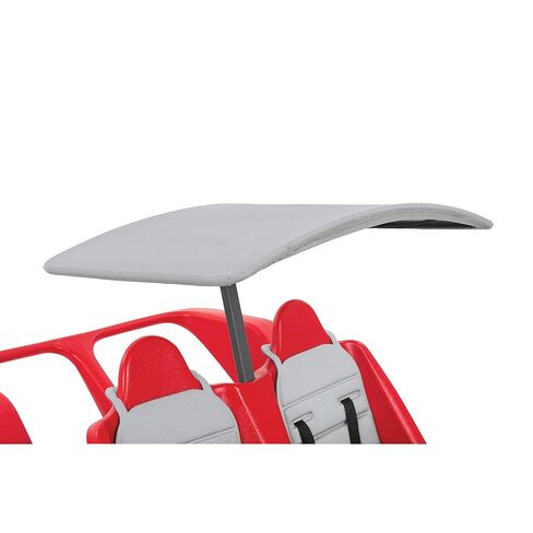 Angeles Bye-Bye Buggy Canopy for Kids Wagon, Buggy, Outdoor Sun Protection for Toddlers, 27" x 14" x 16", 3-Pack in Grey in Kuwait