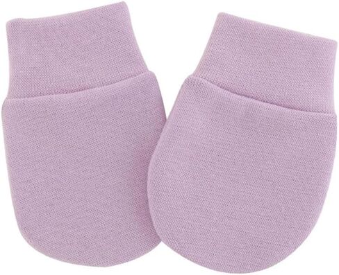 Newborn Baby Infant Toddler Mittens No Scratch Cotton Elastic Wrist Gloves for 0-6 Months Boys Girls in Saudi Arabia