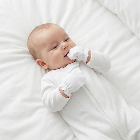 phnydreg 8 Packs Newborn Baby Mittens Infant Scratch Gloves Elastic Wrist Gloves for 0 to 6 Months Girls Boys Baby Shower Gifts in Kuwait