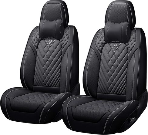 for Chrysler Crossfire 2004-2008 Car Seat Covers, Premium Car Seat Cushion,Waterproof Seat Protectors, Luxury Automotive Interior Accessories (5-Seat Set, Black/Beige) in Kuwait