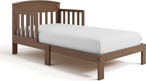 سرير Graco Benton للأطفال الصغار (بندقي) - معتمد من GREENGUARD Gold، معتمد من تحالف سلامة الأطفال، مع حواجز أمان للأطفال الصغار، يناسب مرتبة سرير الأطفال القياسية، سهل التجميع، سرير انتقالي للأطفال in Kuwait