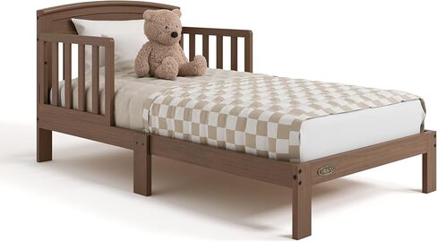 سرير Graco Benton للأطفال الصغار (بندقي) - معتمد من GREENGUARD Gold، معتمد من تحالف سلامة الأطفال، مع حواجز أمان للأطفال الصغار، يناسب مرتبة سرير الأطفال القياسية، سهل التجميع، سرير انتقالي للأطفال in Kuwait