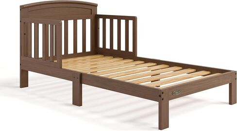 سرير Graco Benton للأطفال الصغار (بندقي) - معتمد من GREENGUARD Gold، معتمد من تحالف سلامة الأطفال، مع حواجز أمان للأطفال الصغار، يناسب مرتبة سرير الأطفال القياسية، سهل التجميع، سرير انتقالي للأطفال in Kuwait