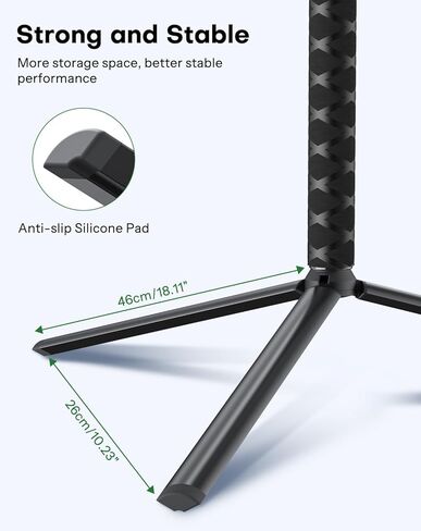 OMOTON CV08-B1 Golf Tripod & Monopod, 5-in-1 Pro Kit (Magnetic Phone Mount+Spike+Tripod+Remote+Action Camera Adapter), 59" Extendable Pole for Golf Swing Recording, Fit for iPhone, Android, GoPro in Kuwait