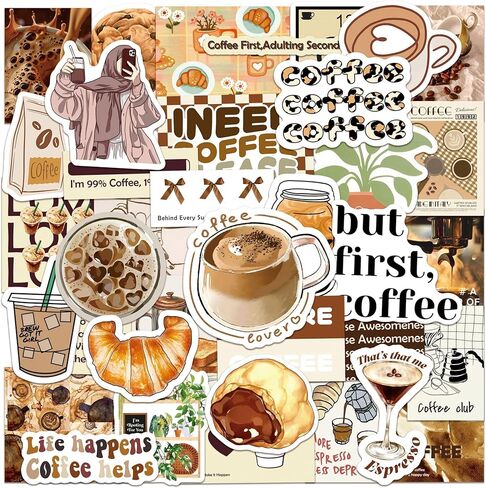 50Pcs Cute Sushi Stickers, Cartoon Japanese Food Waterproof Stickers, Suitable for Decorating notebooks, notebooks, Water Bottles, and Electronic Devices (Sushi) in Saudi Arabia