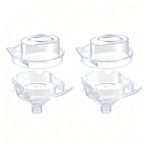 مجموعة واحدة من قمع استبدال Remerry متوافق مع قمع قطع الغيار المتقدمة من Baby Brezza Formula Pro وغطاء متوافق مع موزع تركيبة الأطفال، شفاف وسهل الاستخدام والتنظيف in Kuwait