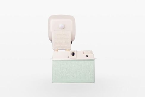 Lomography Lomourette Picnic Edition Half-Frame Camera, 35mm Film Format, Multiple Exposure, Mint Green in Kuwait
