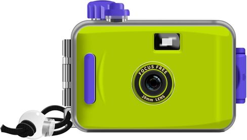 35mm Reloadable Waterproof Film Camera for Snorkeling, Manual Exposure, Without Film (Green) in Kuwait