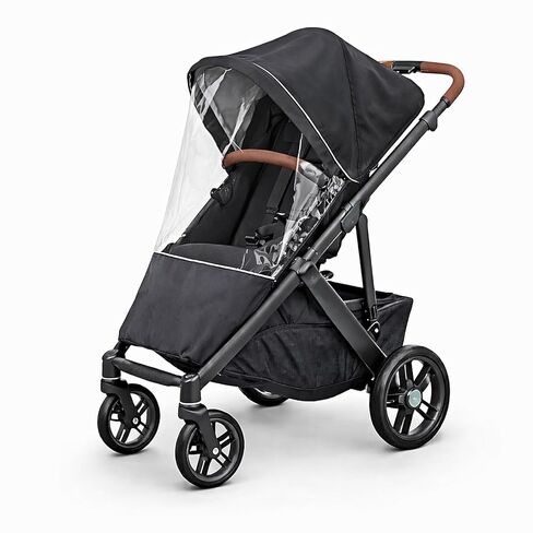 غطاء المطر يناسب عربة الأطفال UPPAbaby Vista/Vista V2/Vista V3/Cruz/Cruz V2 - درع الطقس المقاوم للرياح مع نافذة بسحاب وفتحات تهوية، واقي المطر لعربة الأطفال لجميع المواسم in Kuwait