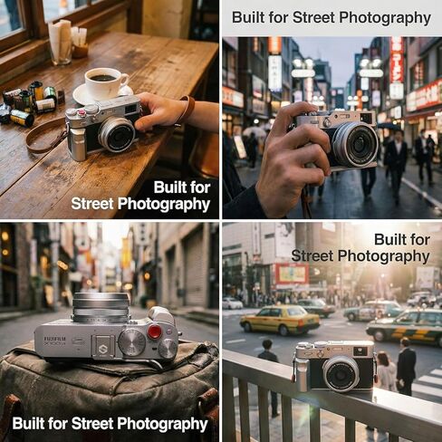 مقبض إبهام معدني لـ Fujifilm X100VI / X100V - مقبض يد بمسند إبهام الحذاء الساخن، ألومنيوم CNC، مضاد للاهتزاز، تحكم محسّن بيد واحدة وثبات التصوير in Kuwait