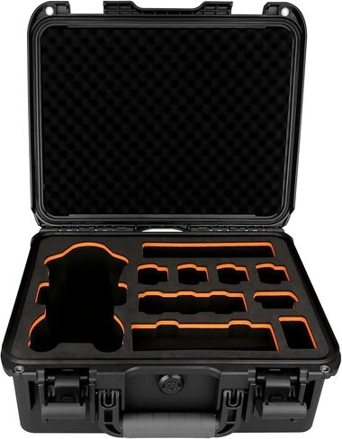 Drone Case for DJI Mavic 4 Creator Combo, IP67 Waterproof Dustproof Shockproof Protective Carrying Hard Case with Precision-Cut Foam, Anti-Fingerprint EVA Surface and High-Density Foam Base in Kuwait