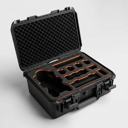 Drone Case for DJI Mavic 4 Creator Combo, IP67 Waterproof Dustproof Shockproof Protective Carrying Hard Case with Precision-Cut Foam, Anti-Fingerprint EVA Surface and High-Density Foam Base in Kuwait