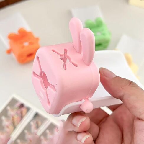 4pcs Cute Cartoon Faucet Expander Children's Rabbit U-Shaped Widening Faucet Expander Bathroom Kitchen Faucet Splash Proof Sink (Pink/Orange/Yellow/Green) in Kuwait